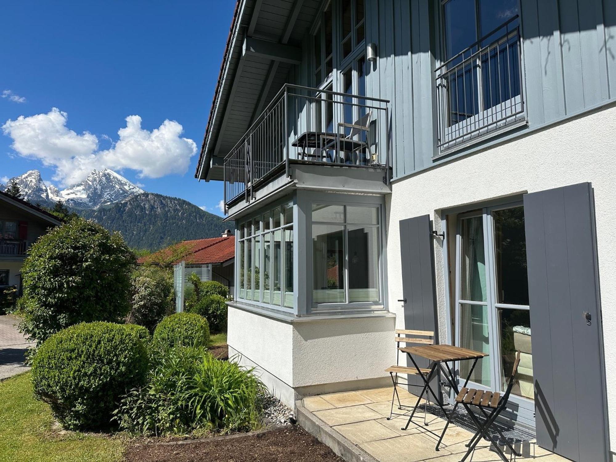 Ferienwohnung Marianne Bergpanorama Fuer Paare 60Qm Berchtesgaden Exterior foto