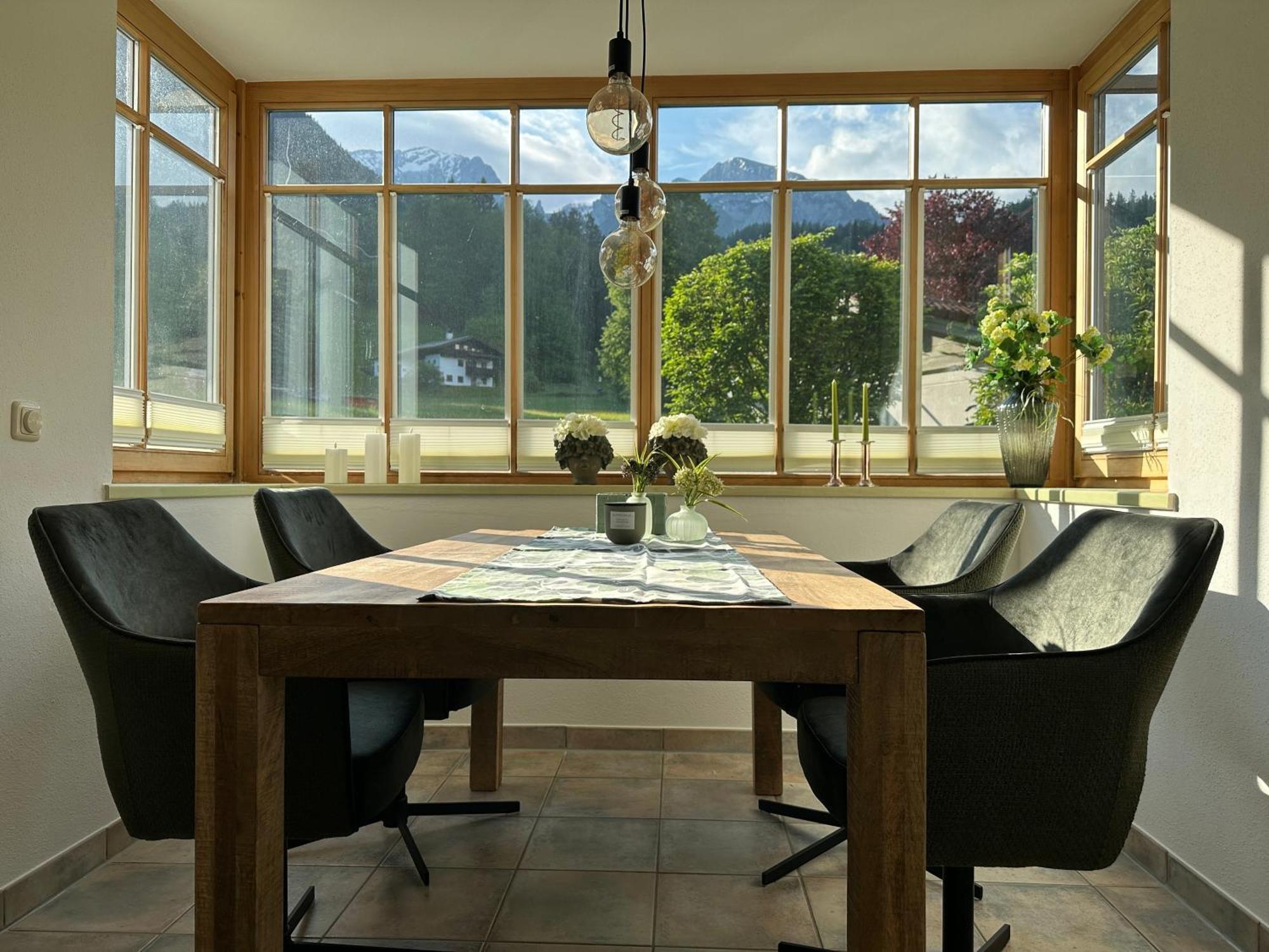 Ferienwohnung Marianne Bergpanorama Fuer Paare 60Qm Berchtesgaden Exterior foto